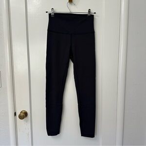 Lululemon Wunder Under Leggings | Black | Size 6 | 25” Inseam | Drawstring